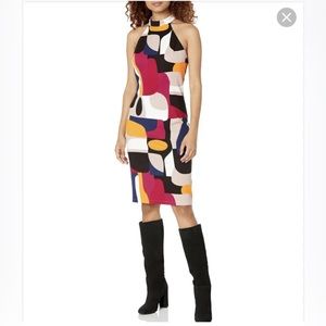 Trina Turk Emotion Abstract Ponte‎ Dress
